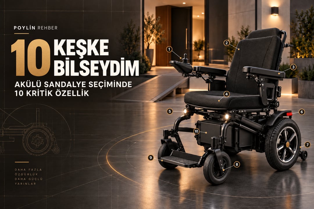 Akülü Sandalye Seçerken Bilinmesi Gereken 10 Özellik