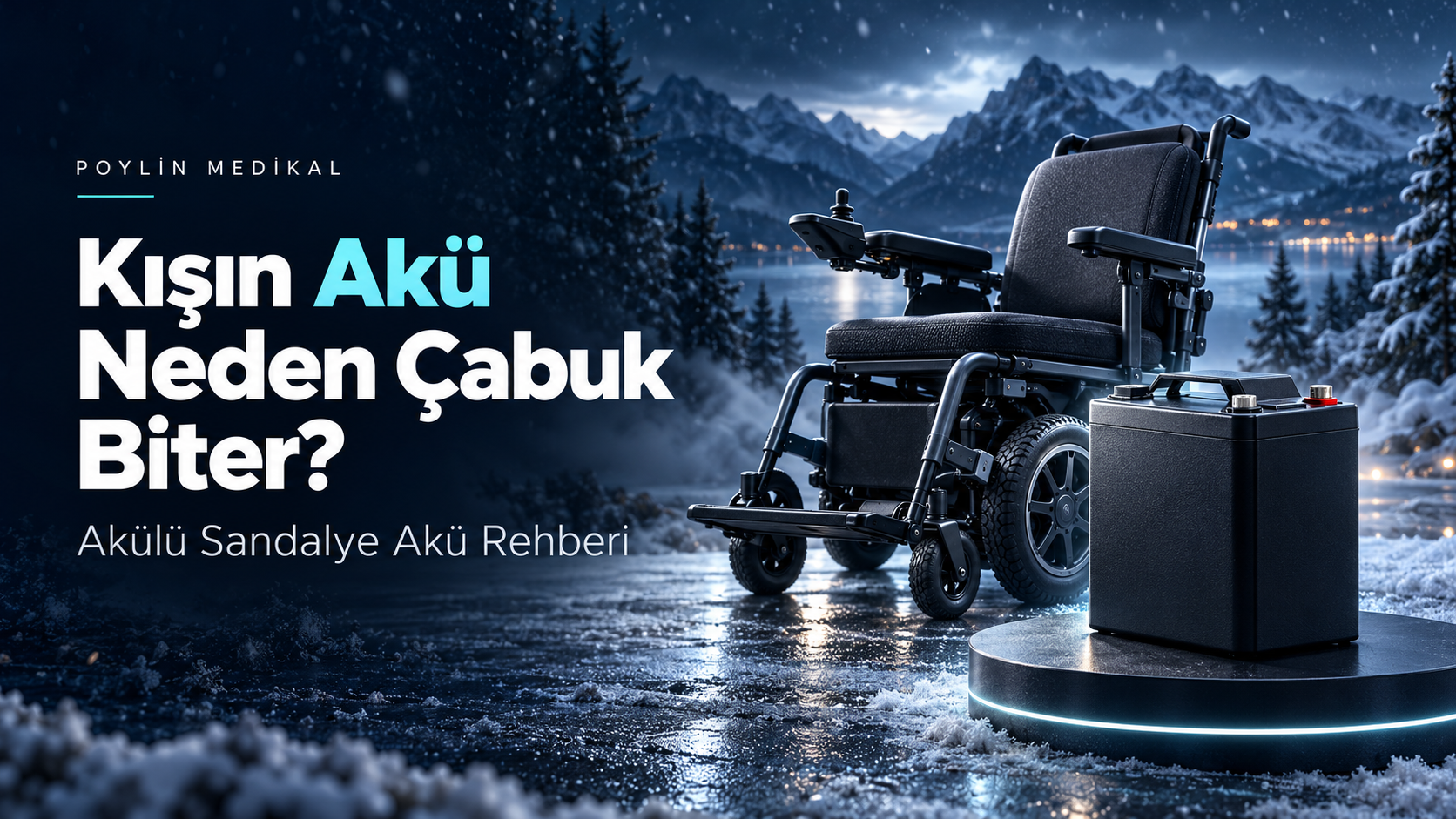 Kışın Akü Neden Çabuk Biter? Akülü Sandalye Akü Rehberi