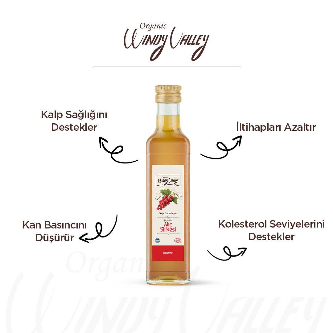 Organik Alıç Sirkesi (500 ml) 