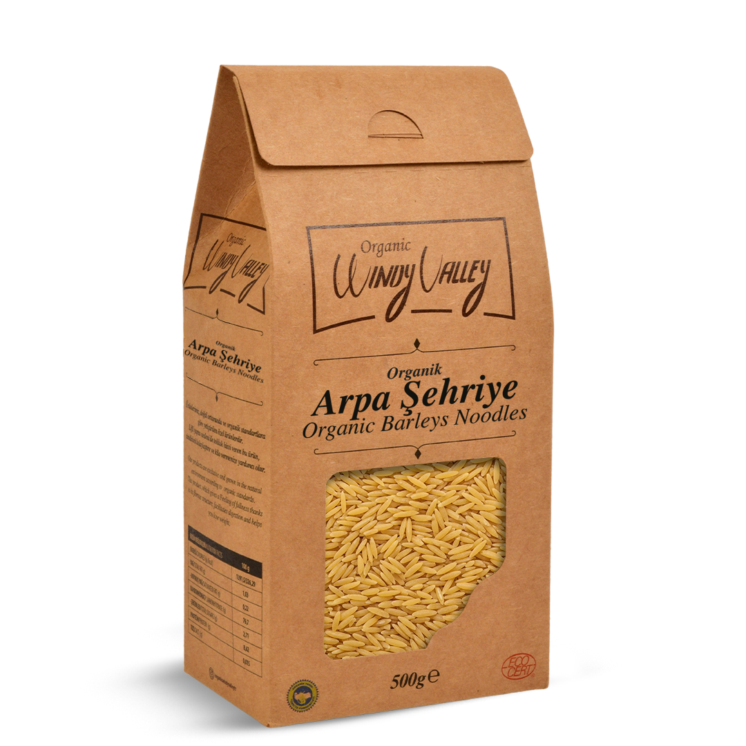 Organik Arpa Şehriye (500 gr) Yerli ürün 