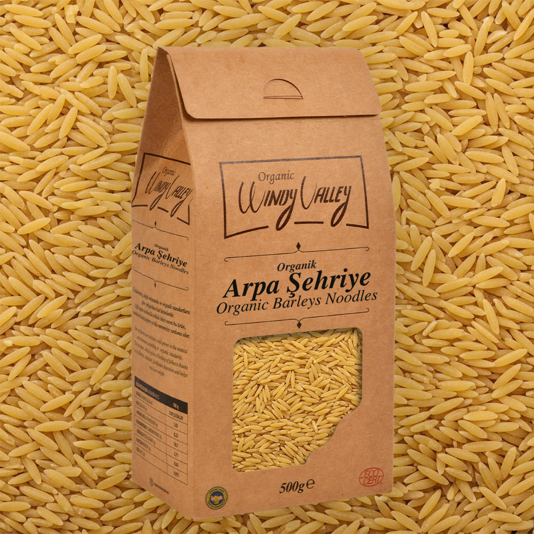 Organik Arpa Şehriye (500 gr) Yerli ürün 