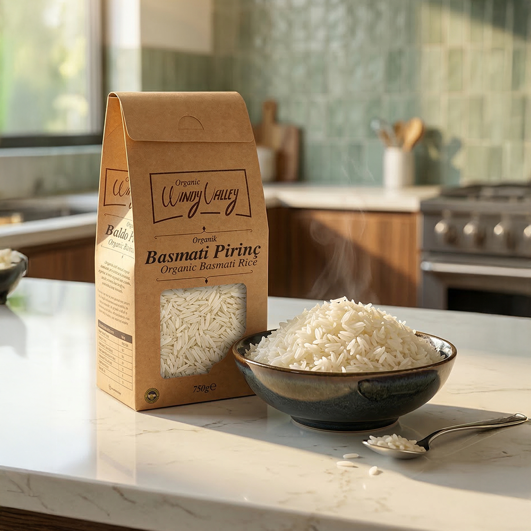 Organik Basmati Pirinç 750 gr