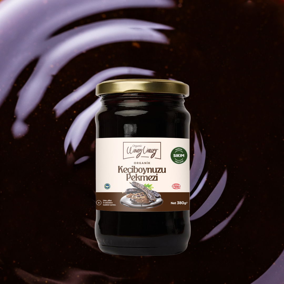 Organik Keçiboynuzu Pekmezi Özü  (380gr)