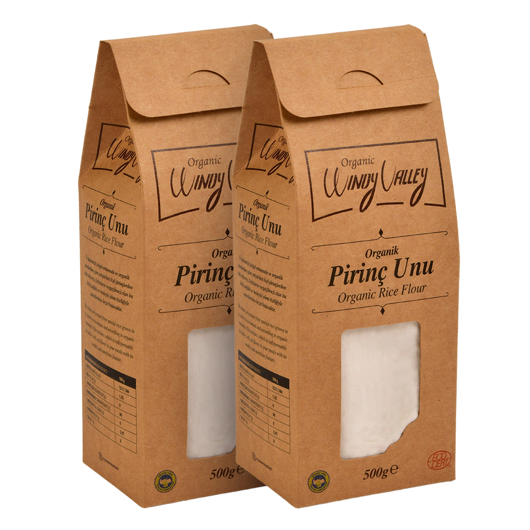 Organik Pirinç Unu  (1 Kg)  Yerli ürün