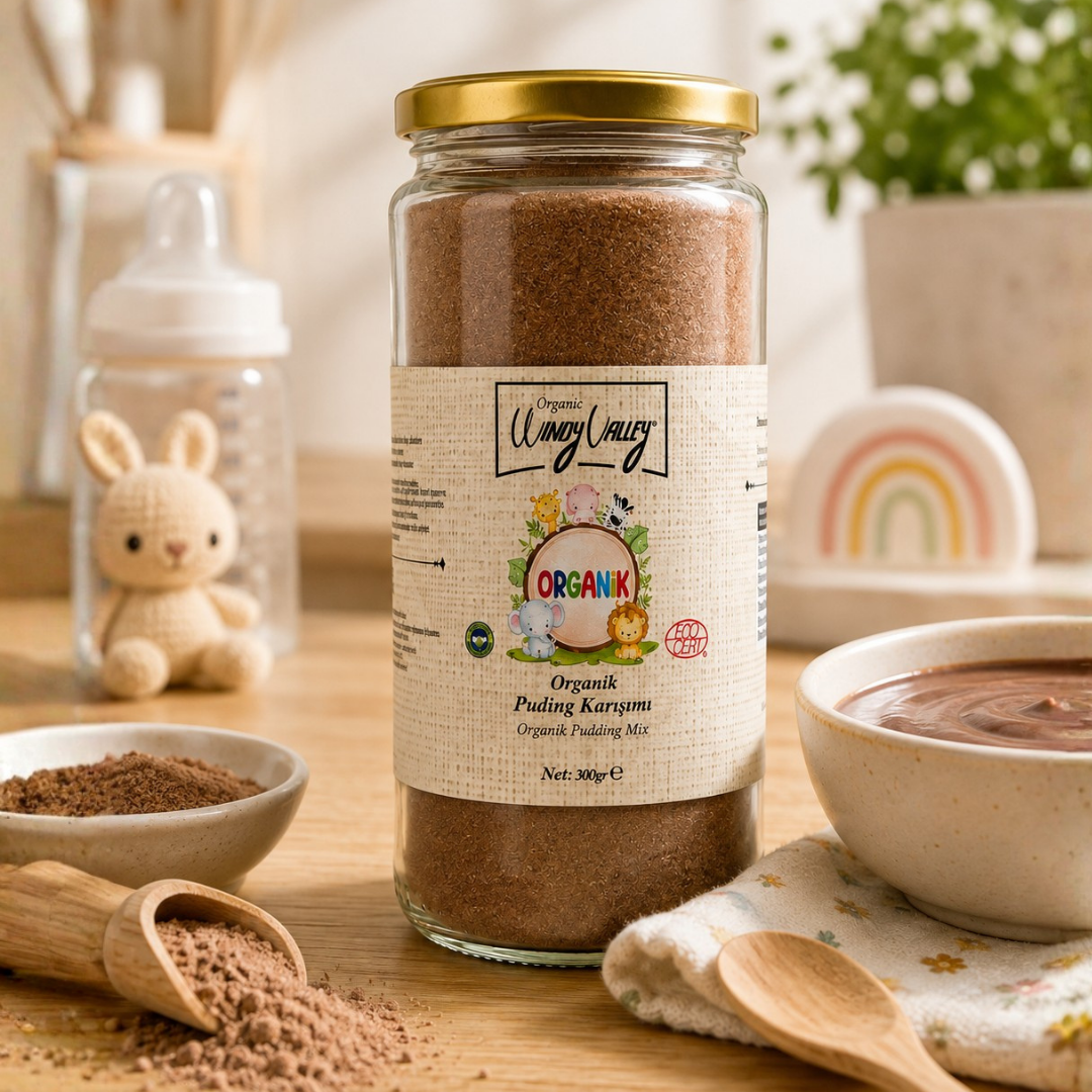 Organik  Puding Karışımı   (300 gr)   