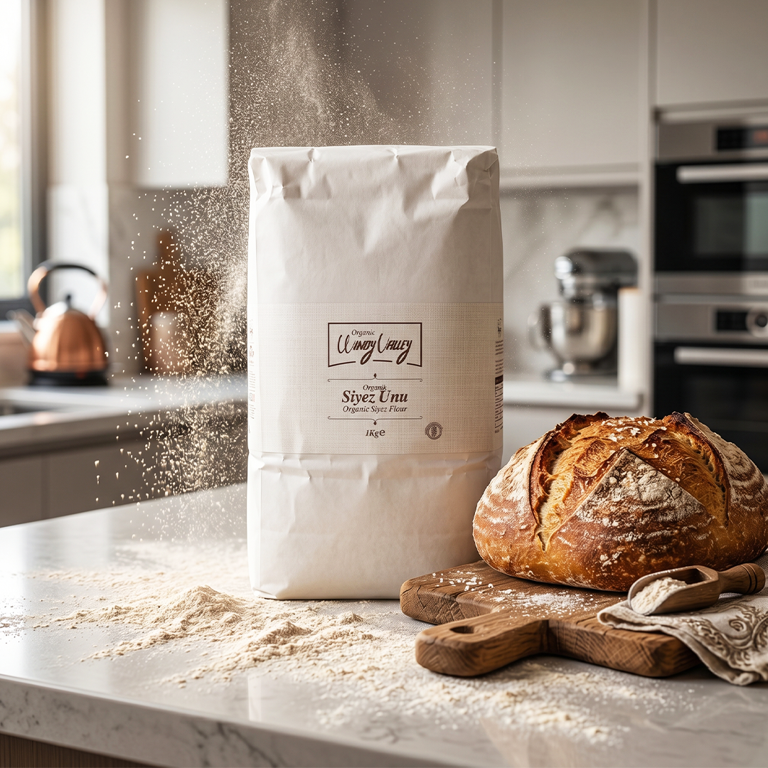 Organik Siyez Unu  (1 kg)