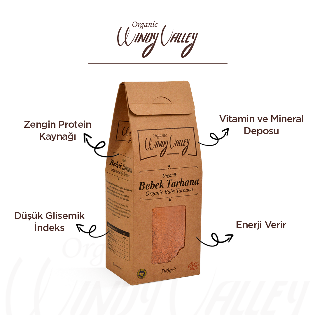 Organik Bebek Tarhana (500 gr)