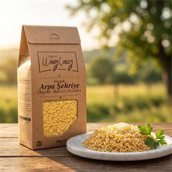 Organik Arpa Şehriye (500 gr) Yerli ürün 