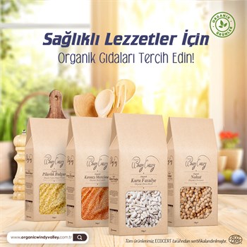 Organik Bakliyat Seti  5 Parça(Pirinç, Nohut,Kuru Fasulye, Kırmızı mercimek, Bulgur ) Yerli Ürünler