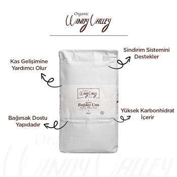 Organik Buğday Unu (1 kg)