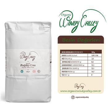 Organik Buğday Unu (1 kg)