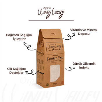 Organik Çavdar Unu (500 gr) Yerli ürün