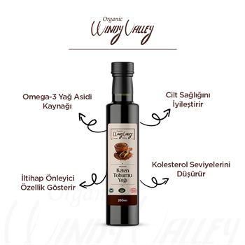 Organik Çörekotu Yağı & Keten Tohumu Yağı Seti