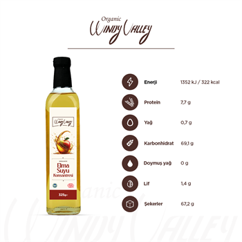 Organik Elma Konsantresi 325 gr 