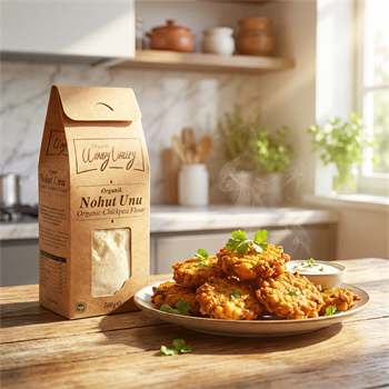 Organik Glutensiz Nohut Unu  (500 gr)  Yerli ürün 