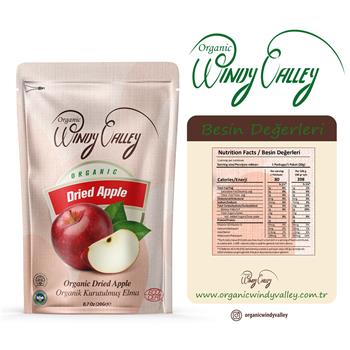 Organik   Elma Cipsi (20 gr) 