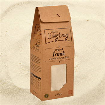 Organik İrmik (ince öğütülmüş ) (500 gr)  