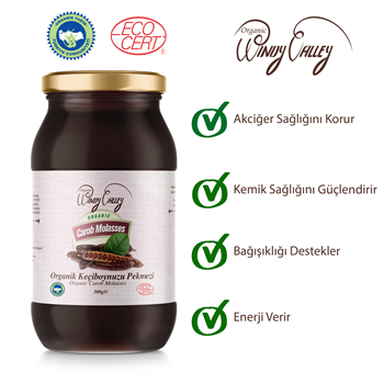 Organik Keçiboynuzu Pekmezi Özü  (380gr)
