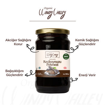 Organik Keçiboynuzu Pekmezi Özü  (380gr)