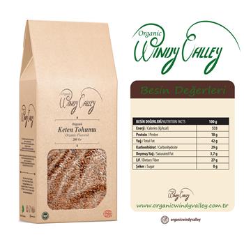 Organik Keten Tohumu (200 gr) 