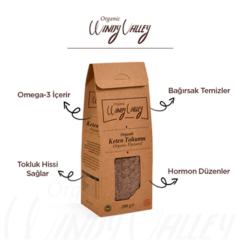 Organik Keten Tohumu (200 gr) 