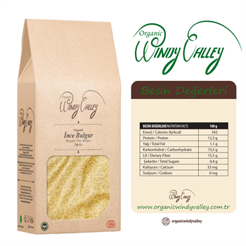 Organik Köftelik İnce Bulgur (750 gr) 