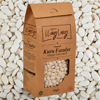 Organik Kuru Fasulye  (750  gr) Yerli ürün
