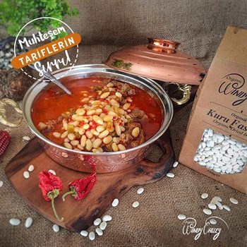 Organik Kuru Fasulye  (750  gr) Yerli ürün