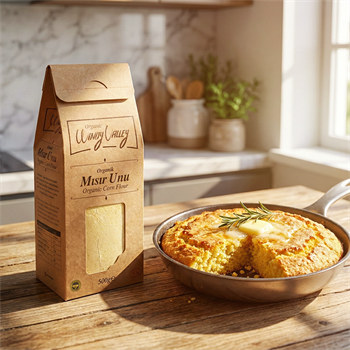 Organik Mısır Unu (500 gr) Yerli ürün