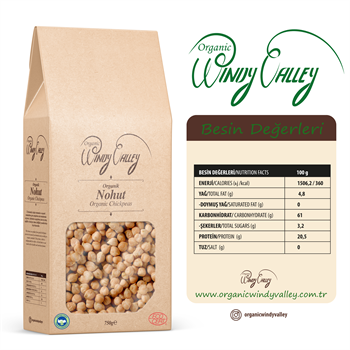Organik Nohut (750 gr) Yerli ürün 