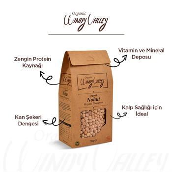 Organik Nohut (750 gr) Yerli ürün 