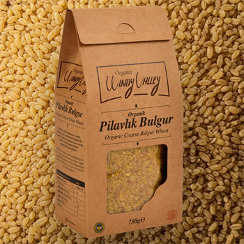 Organik Pilavlık Bulgur  (750 gr) Yerli ürün 