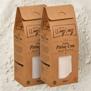 Organik Pirinç Unu  (1 Kg)  Yerli ürün