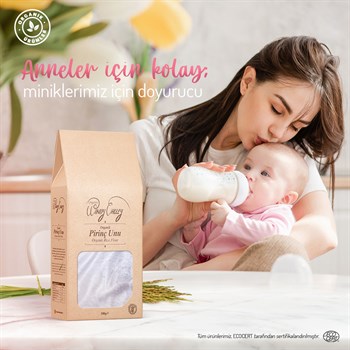 Organik Pirinç Unu  (1 Kg)  Yerli ürün