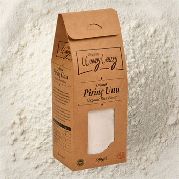 Organik Pirinç Unu (500 gr)  Yerli ürün