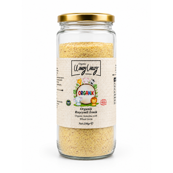Organik Ruşeymli  İrmik  (250 gr)   