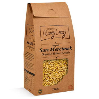 Organik Sarı Mercimek 750 gr