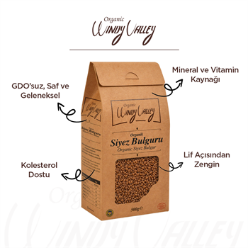 Organik Siyez Bulgur (500 gr) Yerli ürün
