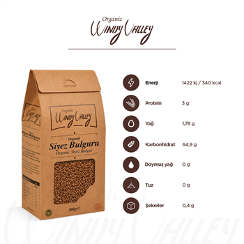 Organik Siyez Bulgur (500 gr) Yerli ürün