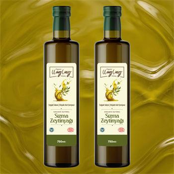 Organik Sızma Zeytinyağı (750ml x2)