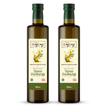 Organik Sızma Zeytinyağı (750ml x2)