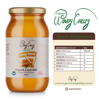 Organik Süzme Çiçek Balı (500 gr) 