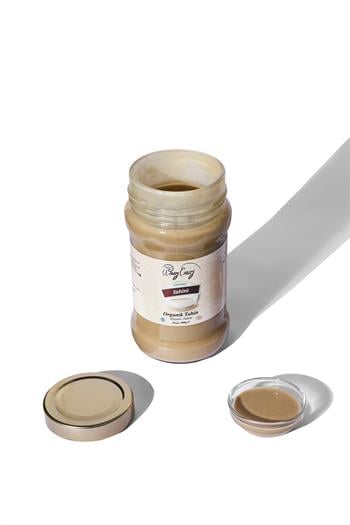 Organik Tahin (300 gr)  Yerli susam, Gluten içermez, İlave yağ içermez  