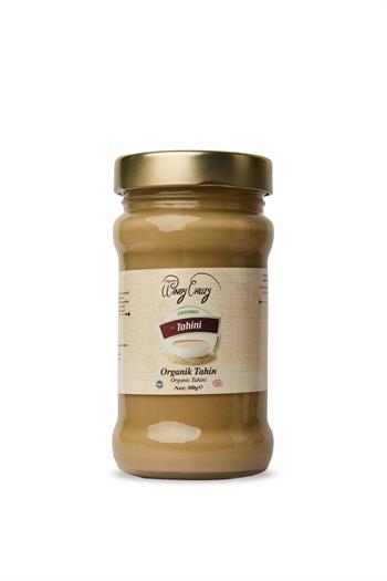 Organik Tahin (300 gr)  Yerli susam, Gluten içermez, İlave yağ içermez  