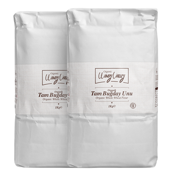 Organik Tam Buğday Unu (2 Kg)  Yerli ürün