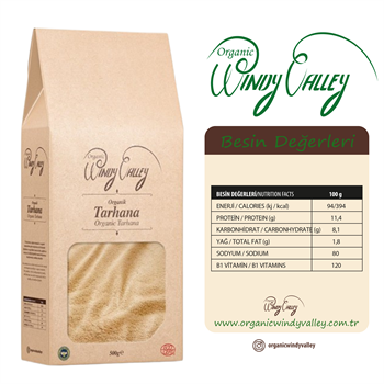 Organik Tarhana (500 gr) (Acısız) 