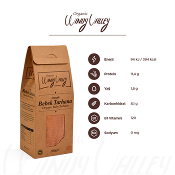 Organik Bebek Tarhana (500 gr)