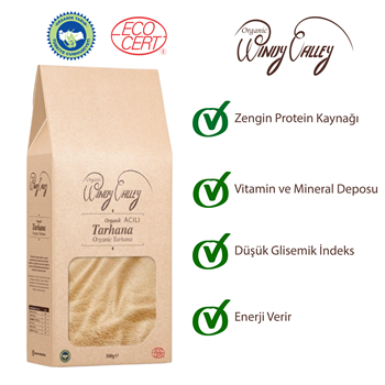Organik Tarhana (500 gr) (Acılı)