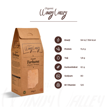 Organik Tarhana (500 gr) (Acısız) 