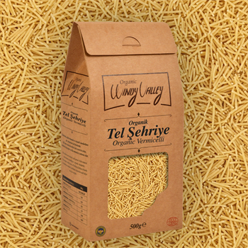 Organik Tel şehriye 500 gr (Yerli ürün)